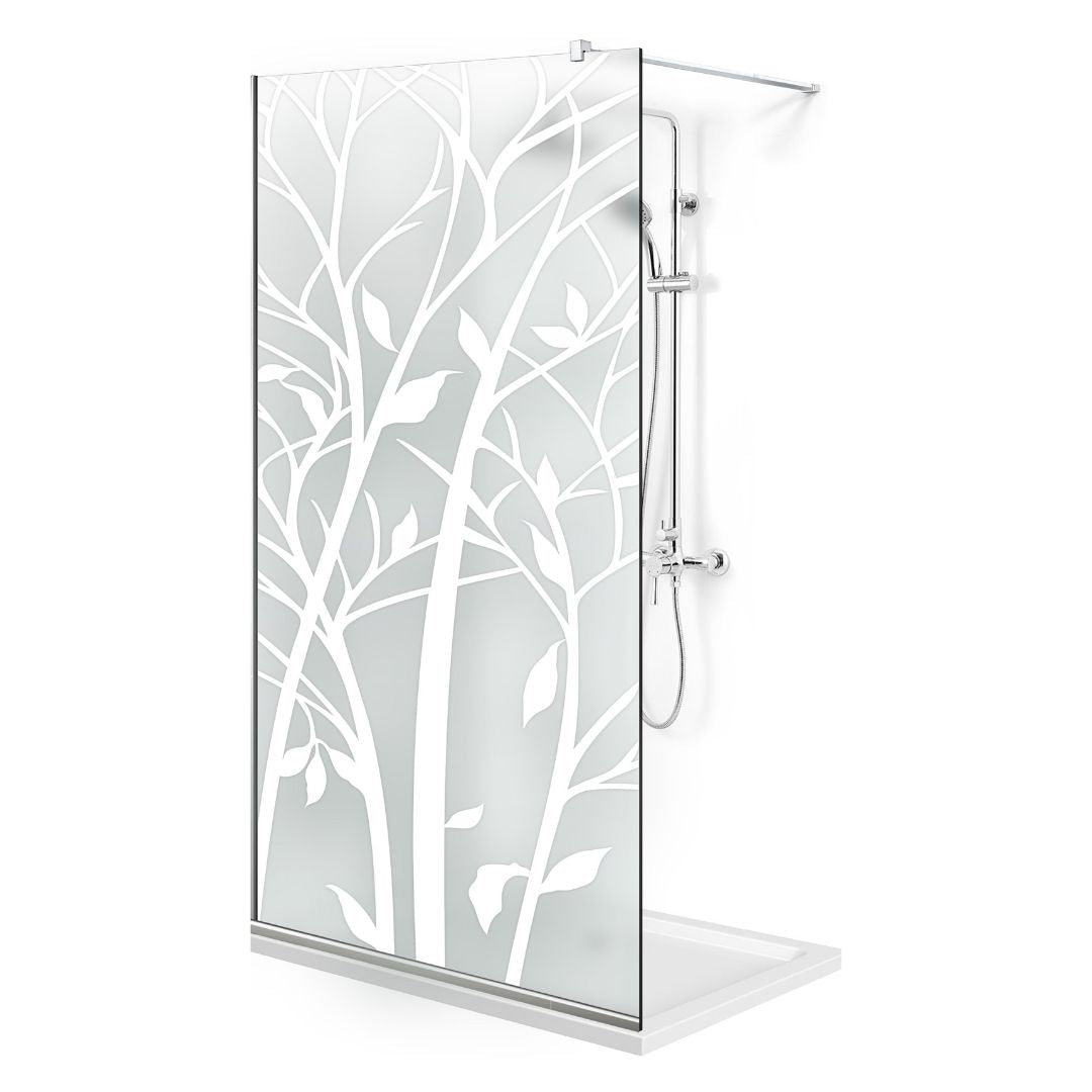 Paravan dus Walk-in, Perete dus Inox, #Mata #Matt