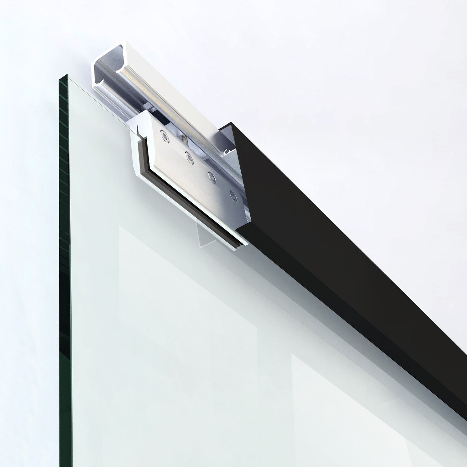 Toló üvegajtó, beltéri Üvegajtó #Átlátszó