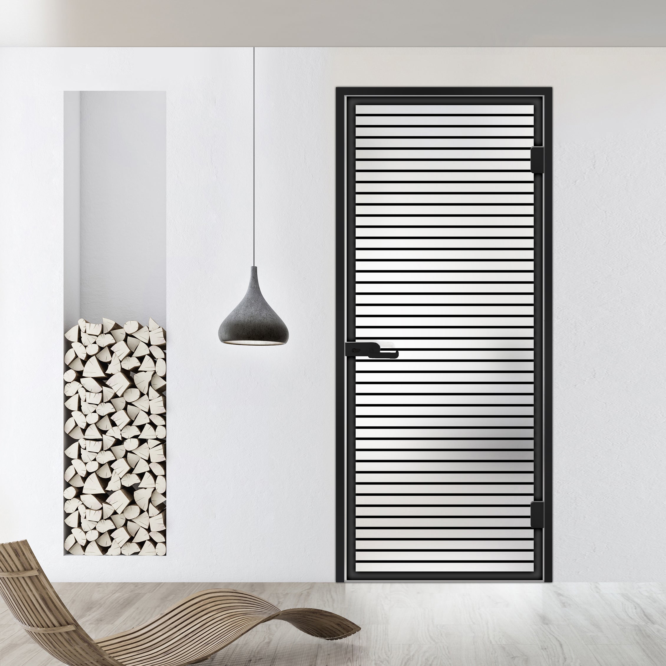 Tokos üvegajtó #Matt