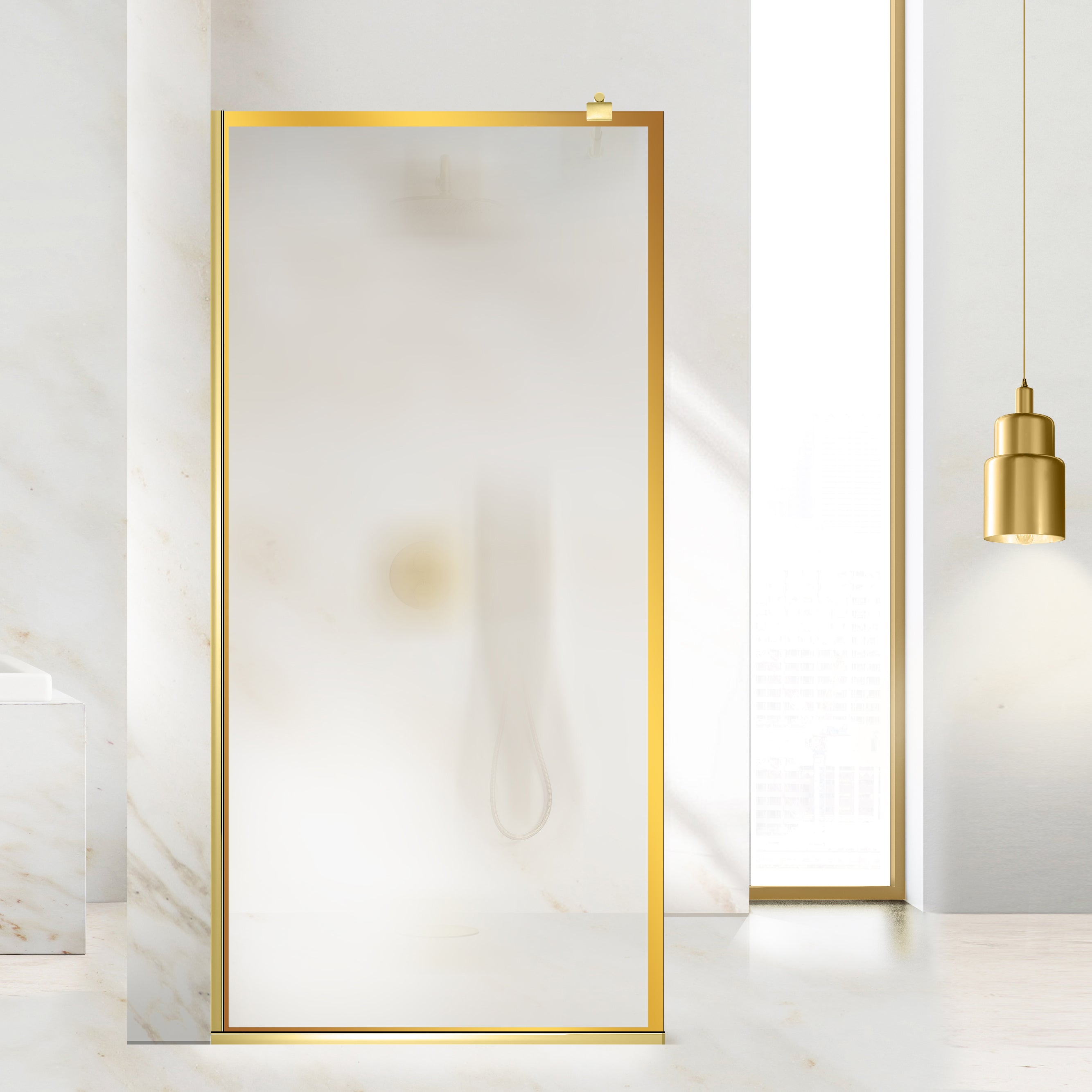 Zuhanyfal Walk-in, Zuhanyfal Arany, #Matt #Matt