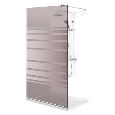 Zuhanyfal Walk-in, Zuhanyfal Rozsdamentes acél, #Bronz #Bronz