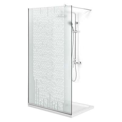 Zuhanyfal Walk-in, Zuhanyfal Rozsdamentes acél, #Matt #Matt