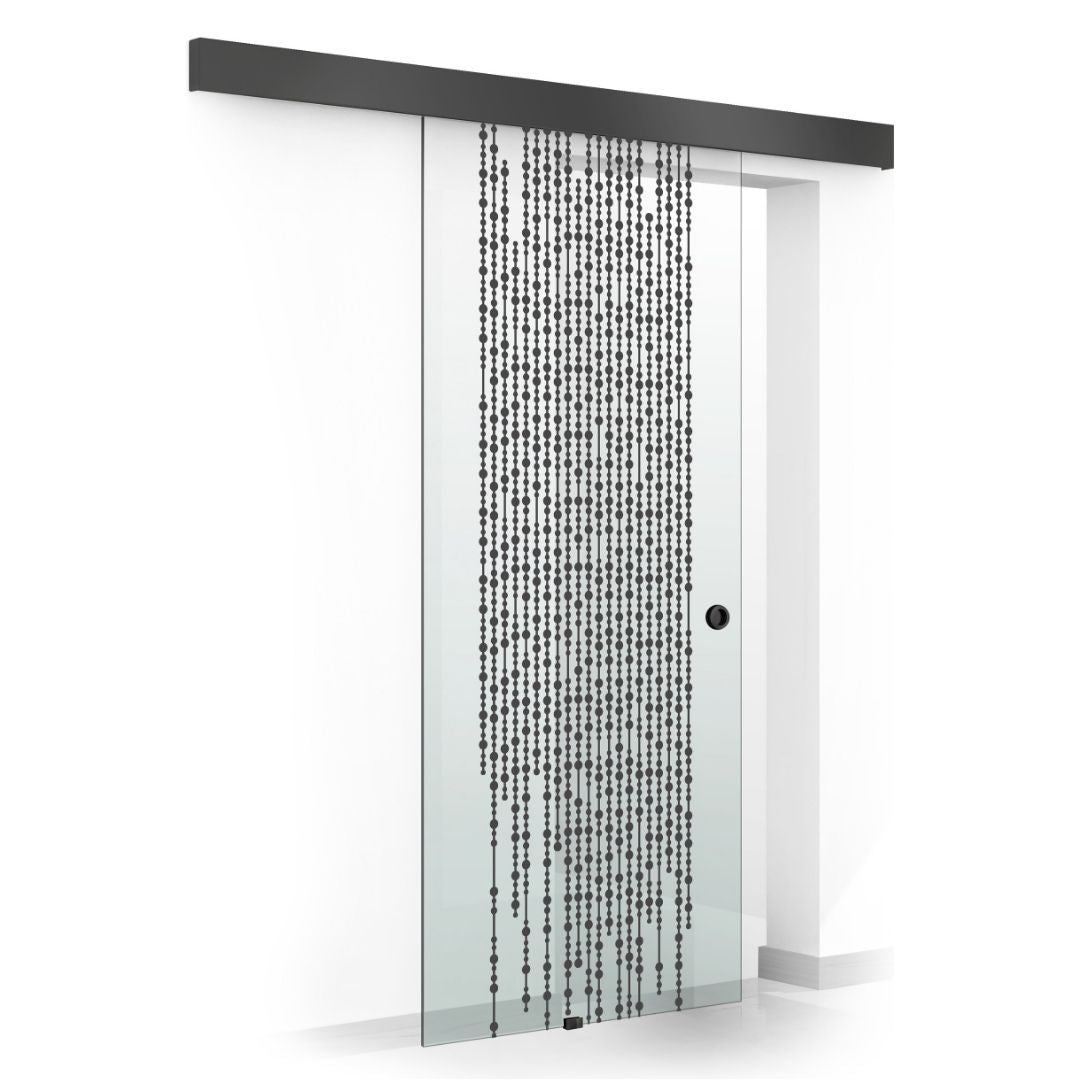 Toló üvegajtó, beltéri Üvegajtó #Átlátszó
