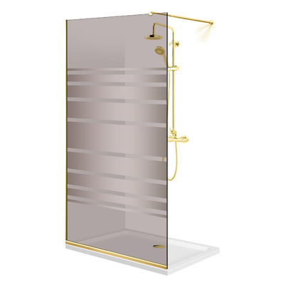 Zuhanyfal Walk-in, zuhanyfal Arany, #Bronz #Bronz
