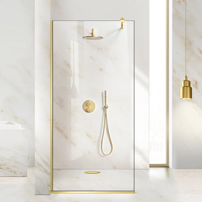 Zuhanyfal Walk-in, Zuhanyfal Arany, #Matt #Matt