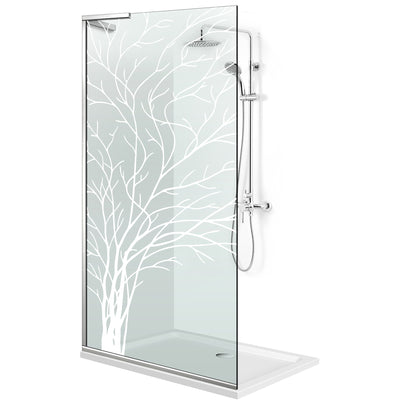 Zuhanyfal Walk-in, Zuhanyfal Rozsdamentes acél, #Átlátszó #Víztiszta