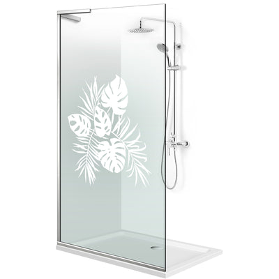 Zuhanyfal Walk-in, Zuhanyfal Rozsdamentes acél, #Átlátszó #Víztiszta