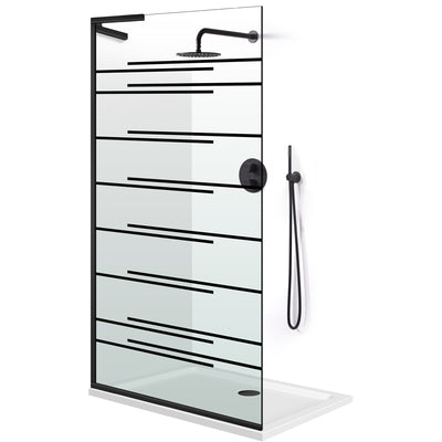Paravan dus Walk-in, Perete dus Inox, #Clara #Víztiszta