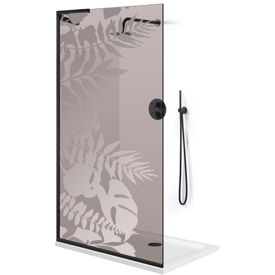 Zuhanyfal Walk-in, Zuhanyfal Rozsdamentes acél, #Bronz #Bronz