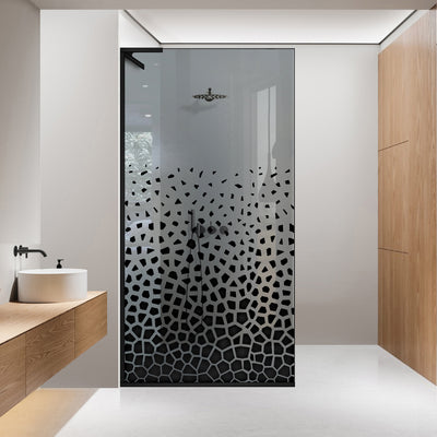 Zuhanyfal Walk-in, Zuhanyfal Rozsdamentes acél, #Szürke #Szürke