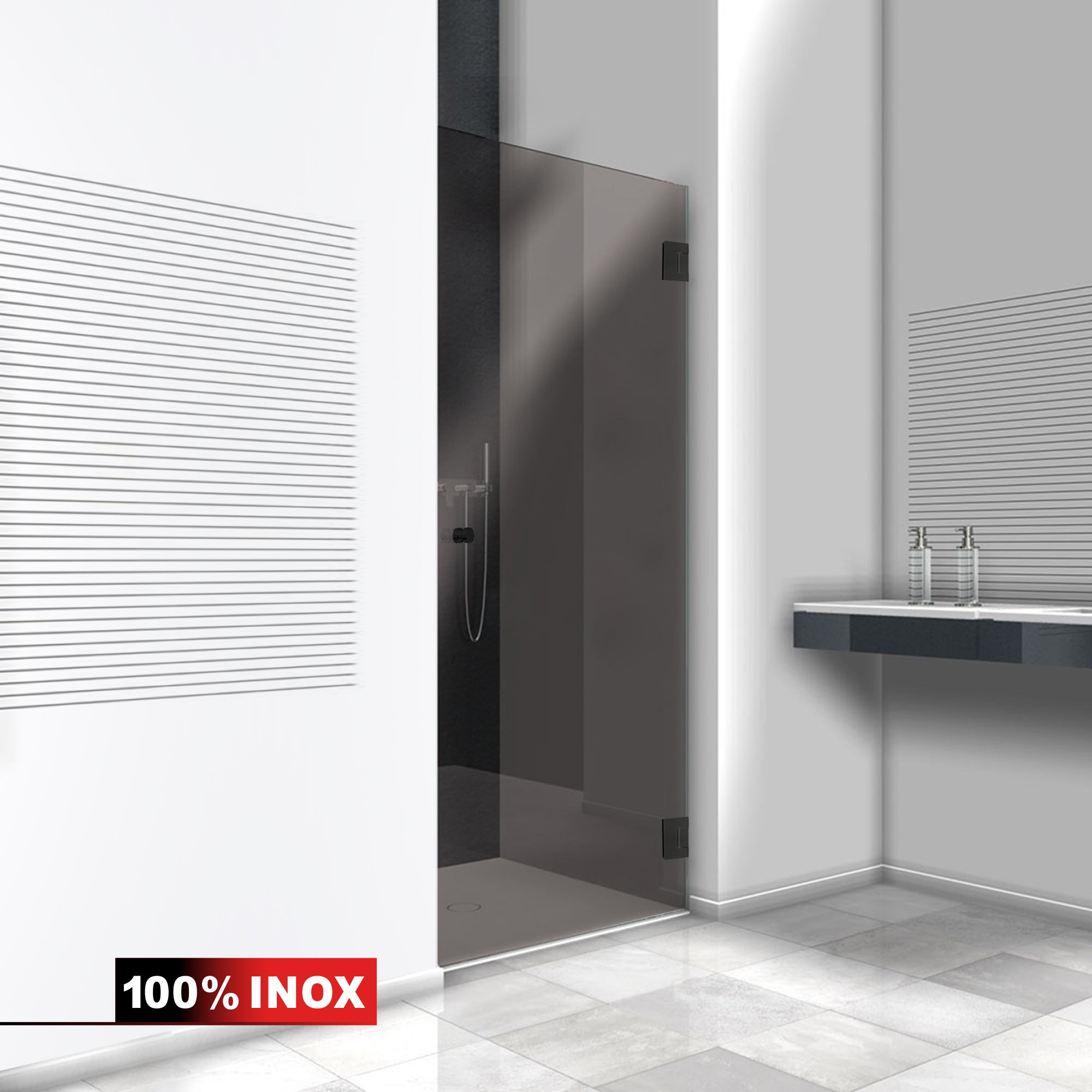 Zuhanyajtók fekete #Bronz