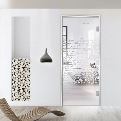 Tokos üvegajtó #Átlátszó