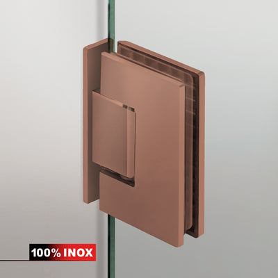 Nyíló üvegajtó réz, #Átlátszó