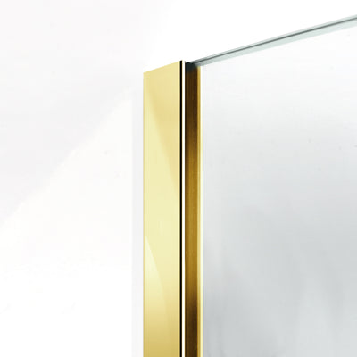 Zuhanyfal Walk-in, zuhanyfal Arany, #Átlátszó #Víztiszta