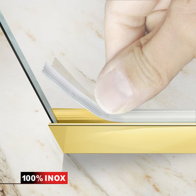 Kádparaván, Kádparaván Rozsdamentes acél