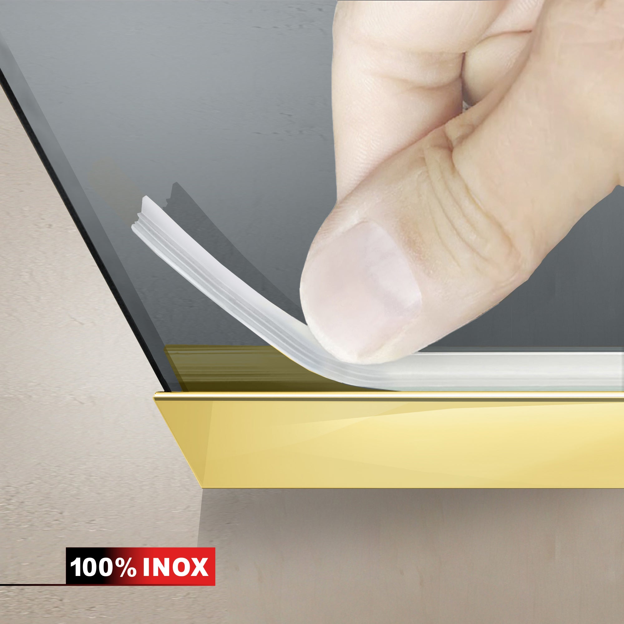 Szürke zuhanykabin