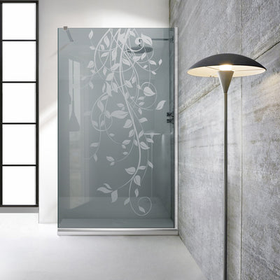 Zuhanyfal Walk-in, Zuhanyfal Rozsdamentes acél, #Szürke #Szürke